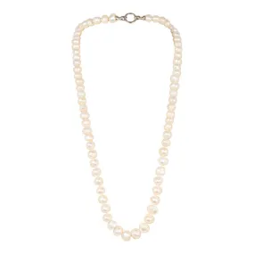 103-01 | WHITE 34" BAM BAM NECKLACE