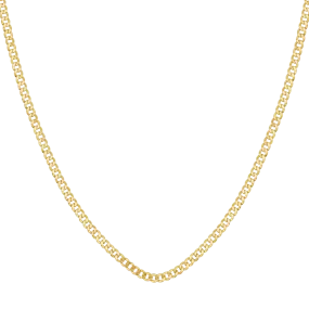 14K Dainty Cuban Link Chain Necklace