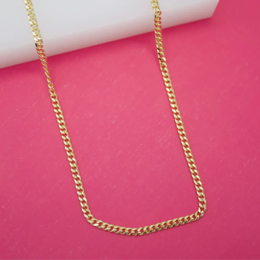 18k Gold-Filled Cuban Chain