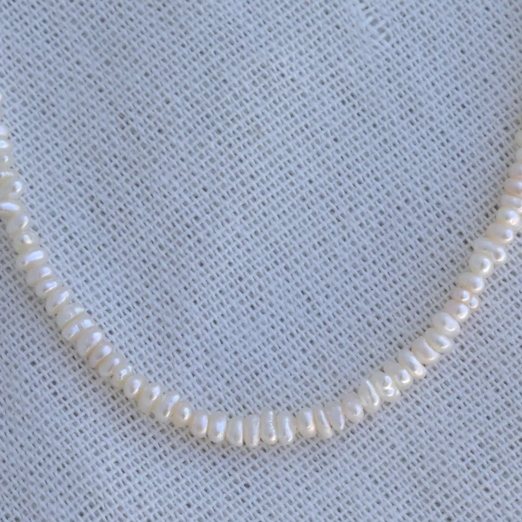 18k Gold-Filled Freshwater Pearl Necklace - Pearl Jewelry