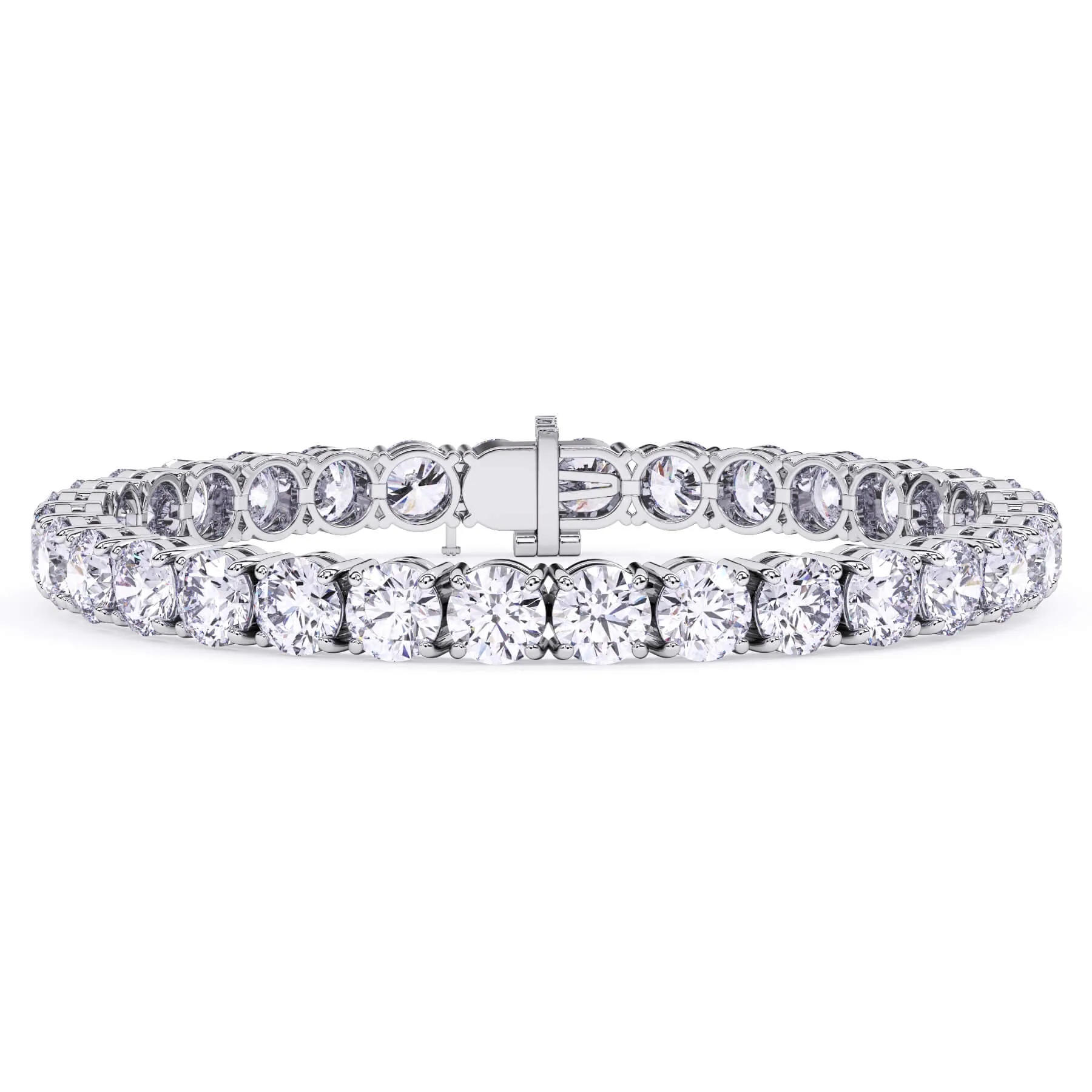 22.5 Carat Lab Grown Diamond Tennis Bracelet