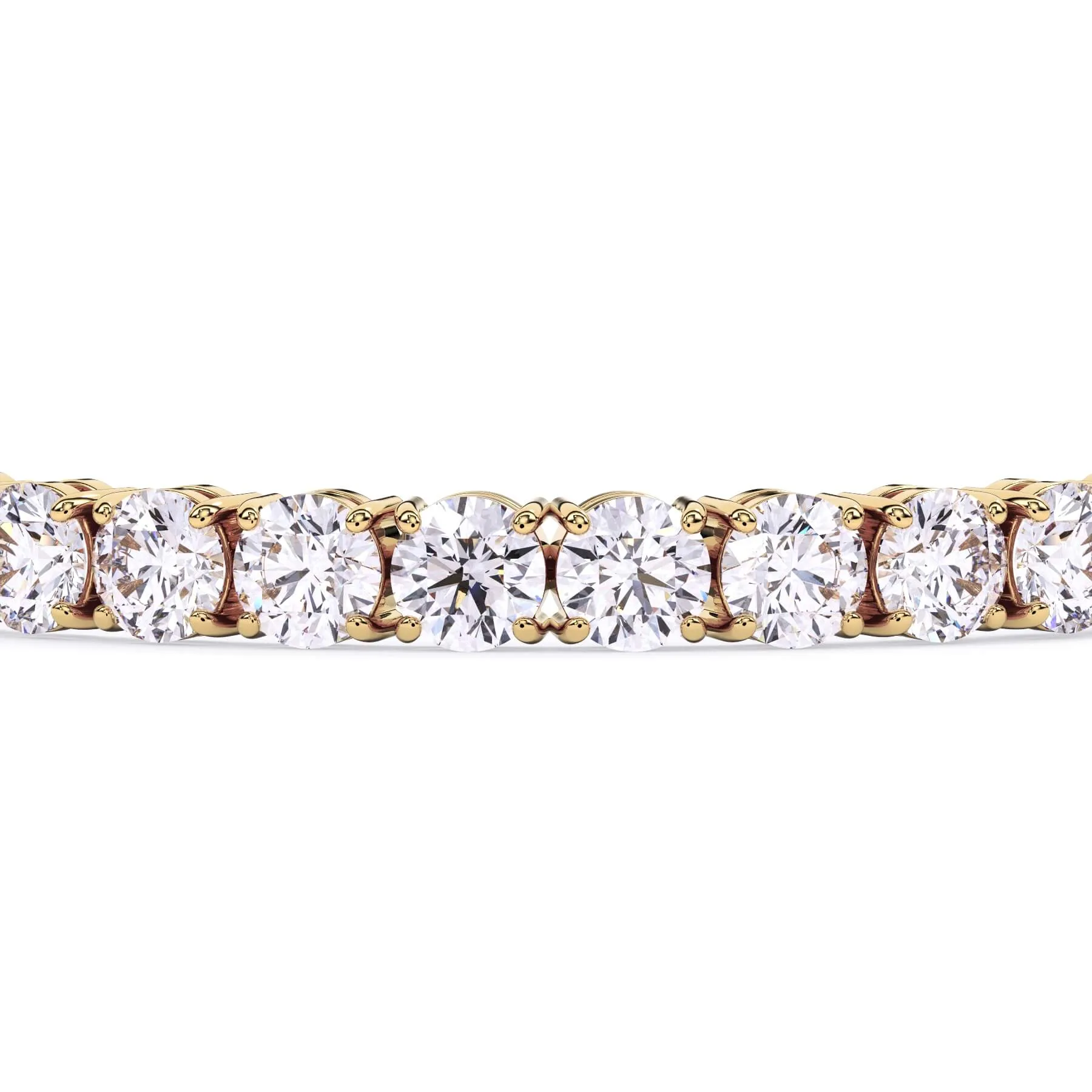 22.5 Carat Lab Grown Diamond Tennis Bracelet