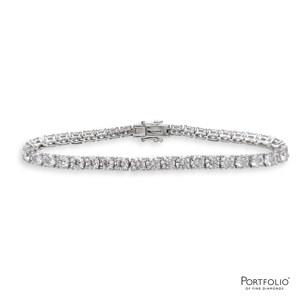 2.60ct Diamond Platinum Bracelet