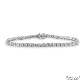 2.60ct Diamond Platinum Bracelet