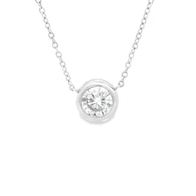 .70ct 14k White Gold Diamond Pendant