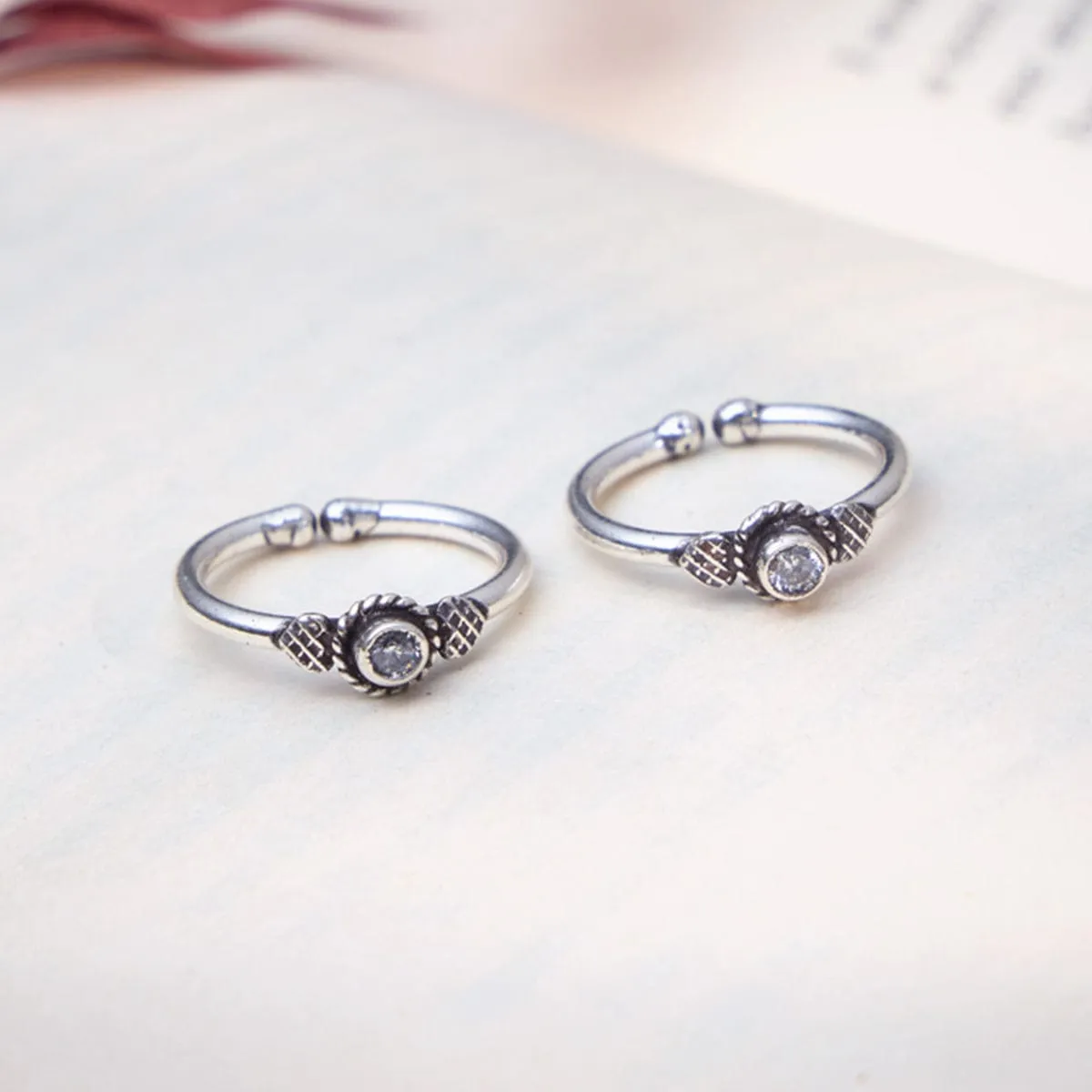 92.5 Silver Toe Ring 158279