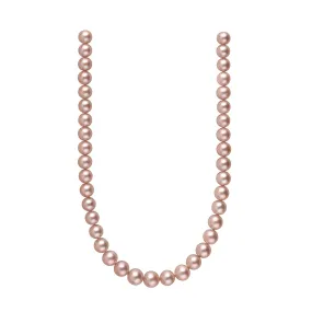 9.8-11.8 mm Pink Edison Freshwater Pearl Necklace