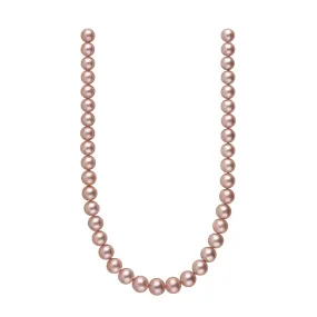 9.8-11.9 mm Pink Edison Freshwater Pearl Necklace