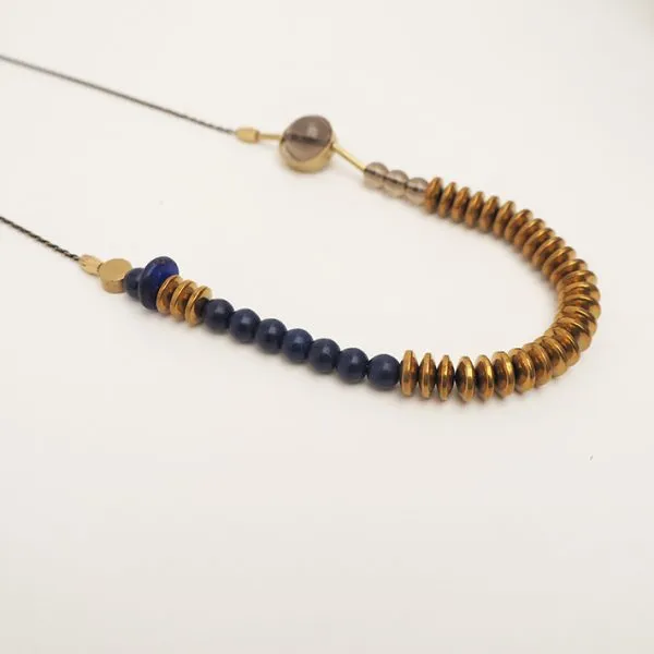 ABA/01 Abacus long beads necklace