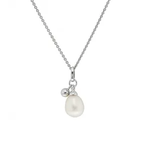 Acotis Silver Necklace Pearl G3356