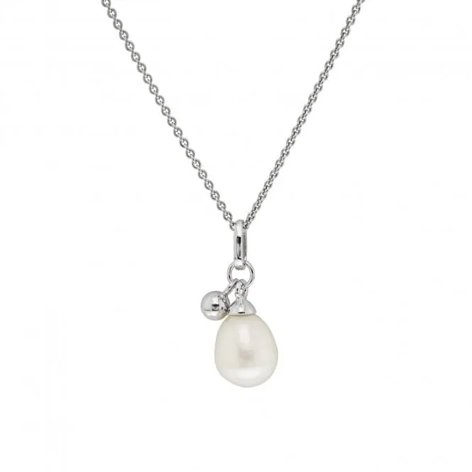 Acotis Silver Necklace Pearl G3356