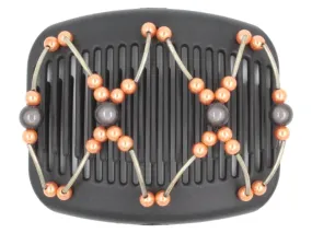 African Butterfly Hair Comb - Beada Tube Black 62