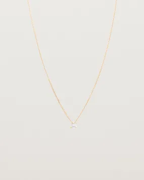 Aiona Slider Necklace | Old Cut Diamond