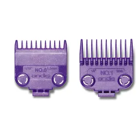 Andis Magnetic Comb Set 2pk #0,1 (Double Magnet) 01900