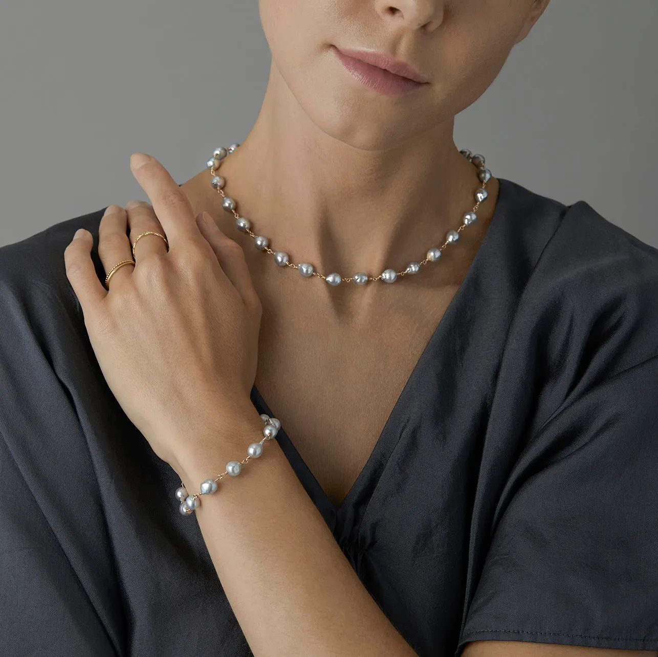 APN13-OOAK | One-of-a-Kind Akoya Pearl Necklace