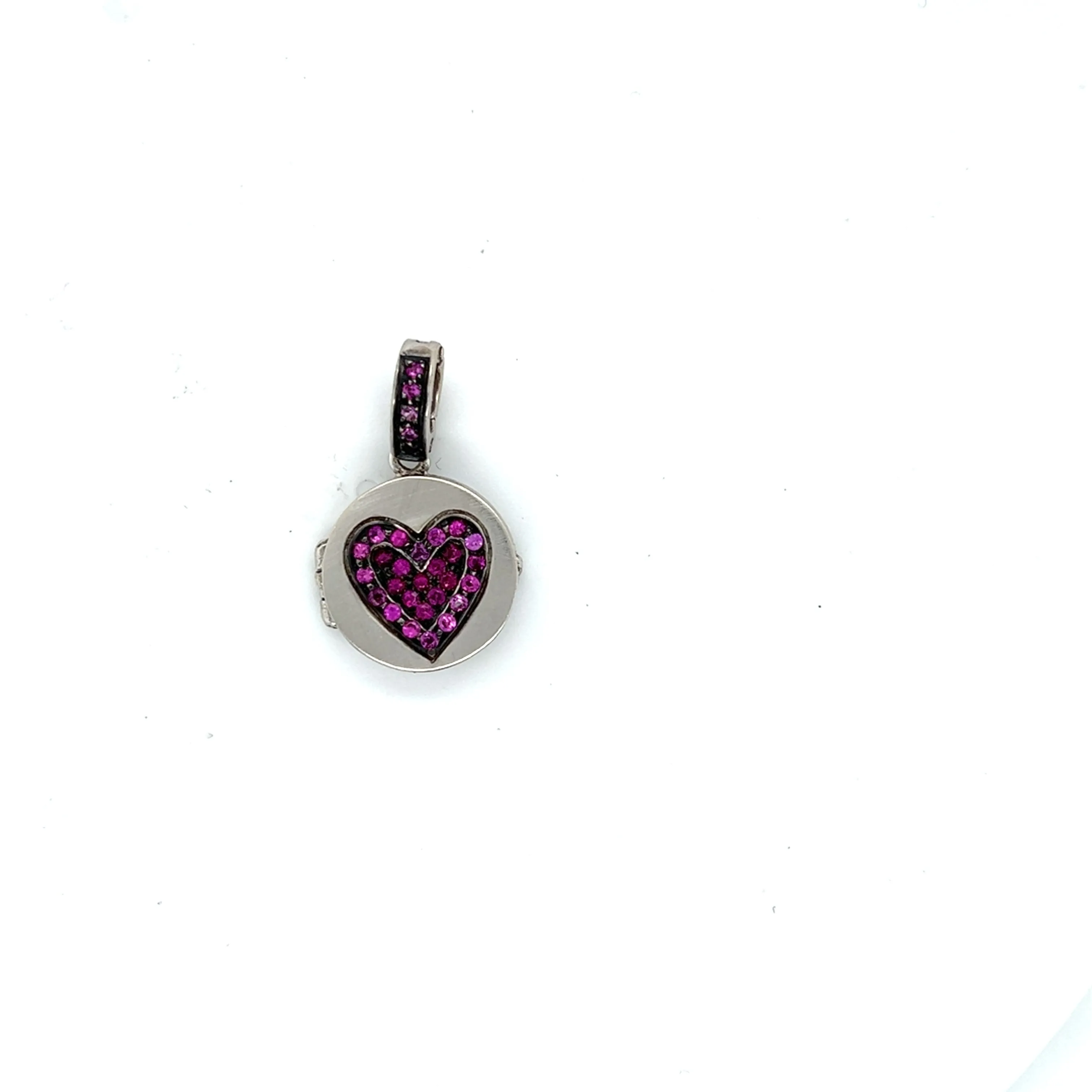 Award-Winning Pavé Diamond Love Locket Charm Small 2