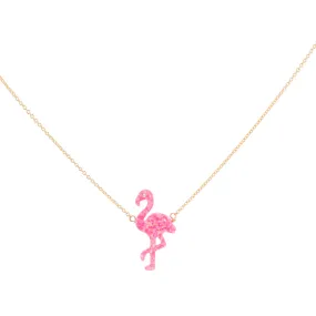 bara boheme | "FLAMINGO" Opal Necklace