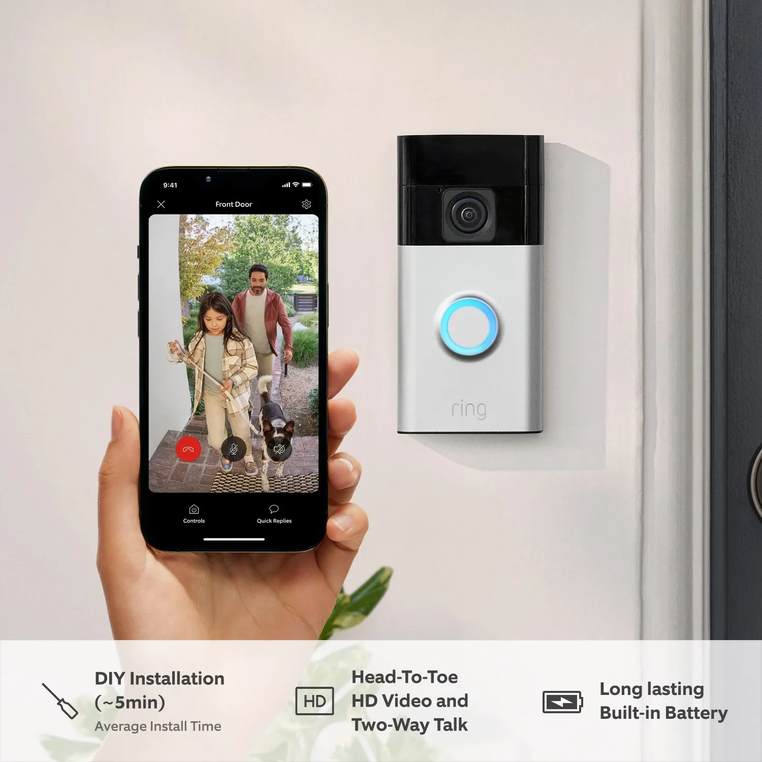 Battery Video Doorbell   Chime (2nd Gen)