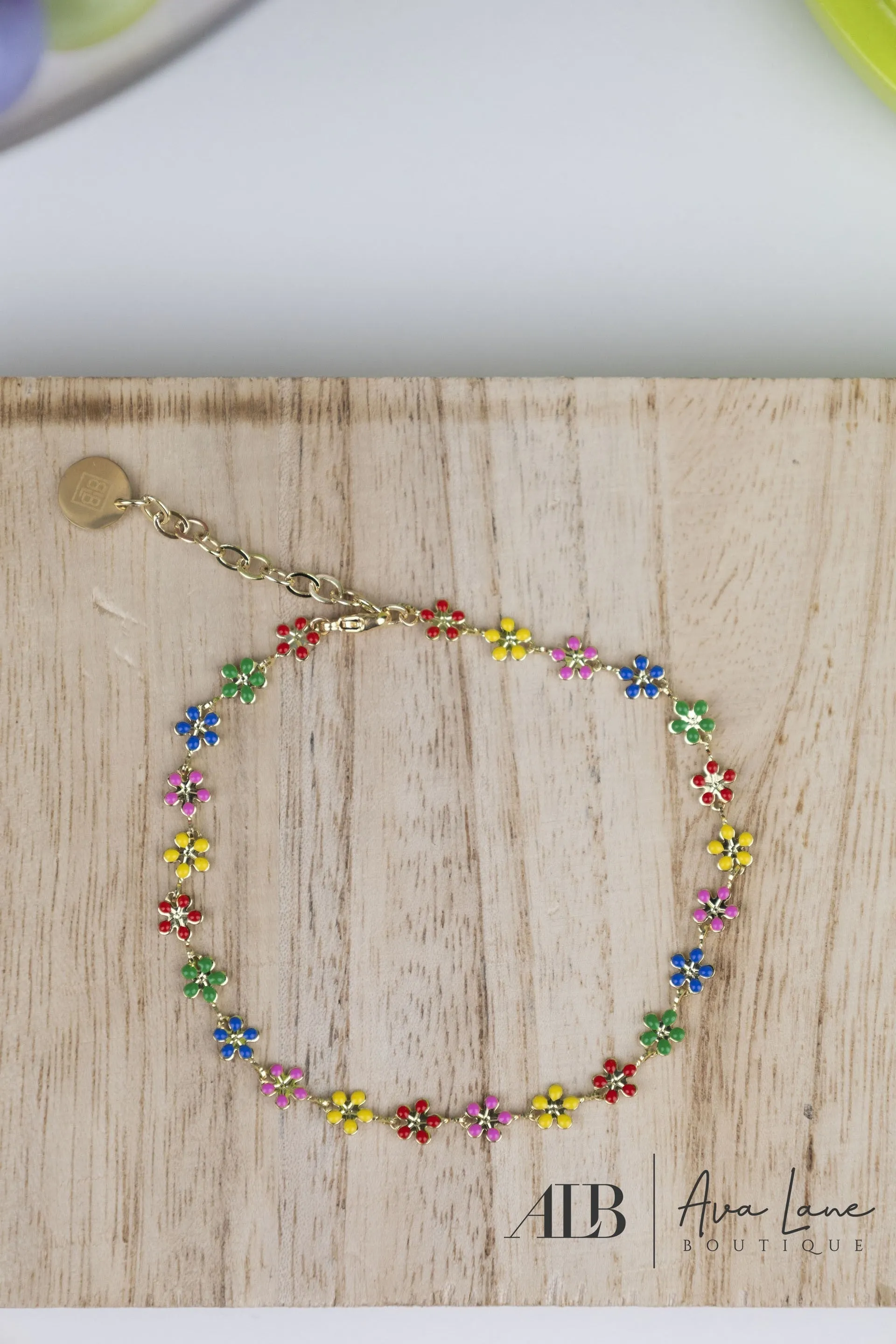 B.b Lila Precious Baby Girl Anklet