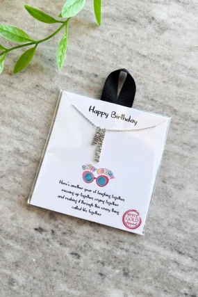 Birthday Girl Necklace