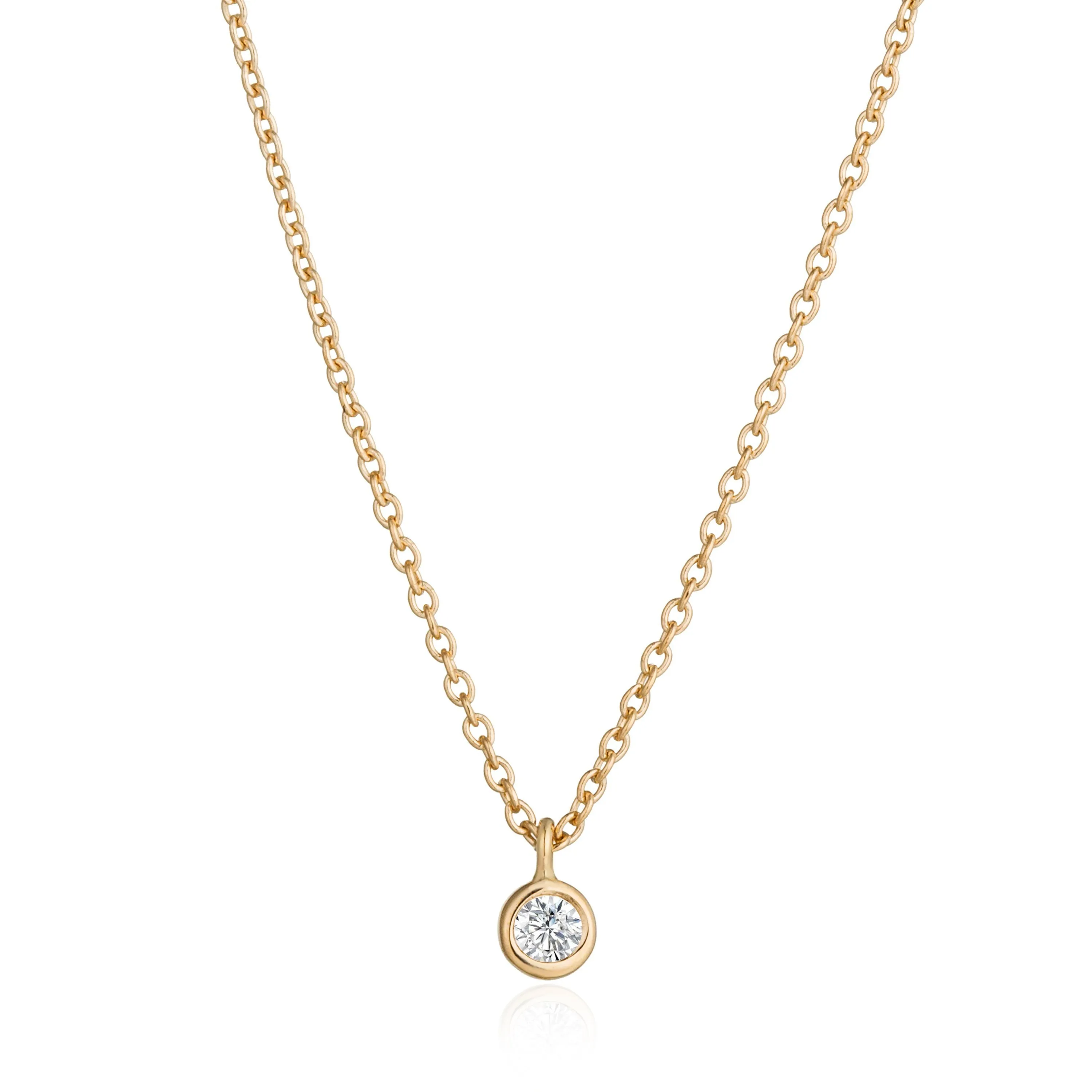 BRIA | Diamond Solitaire Pendant