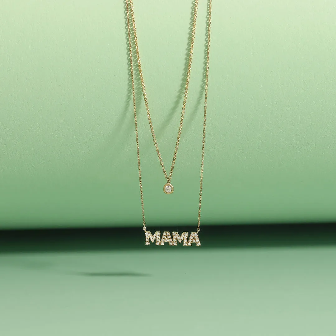 BRIA | Diamond Solitaire Pendant