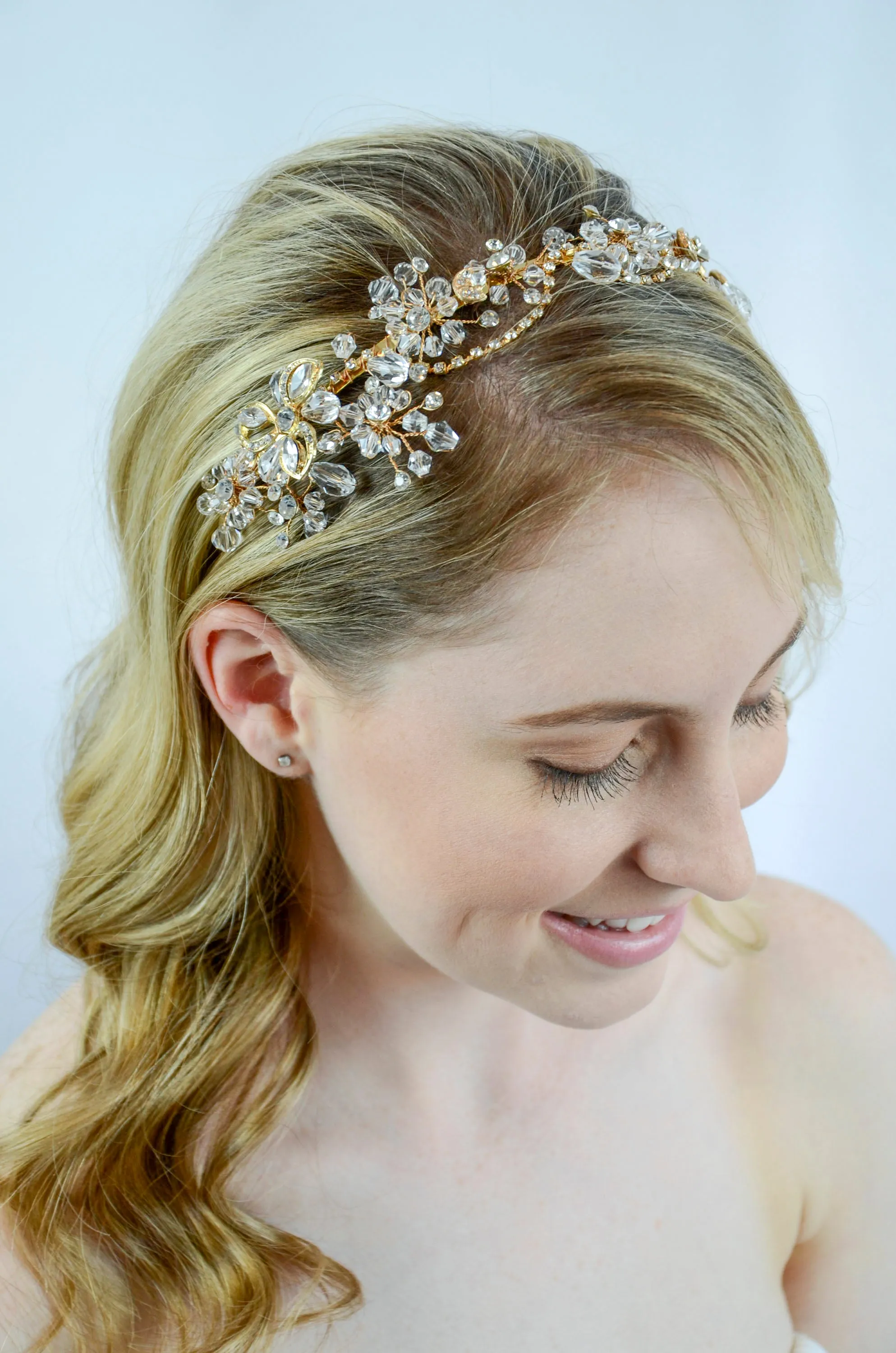 Bridal Gold Tiara