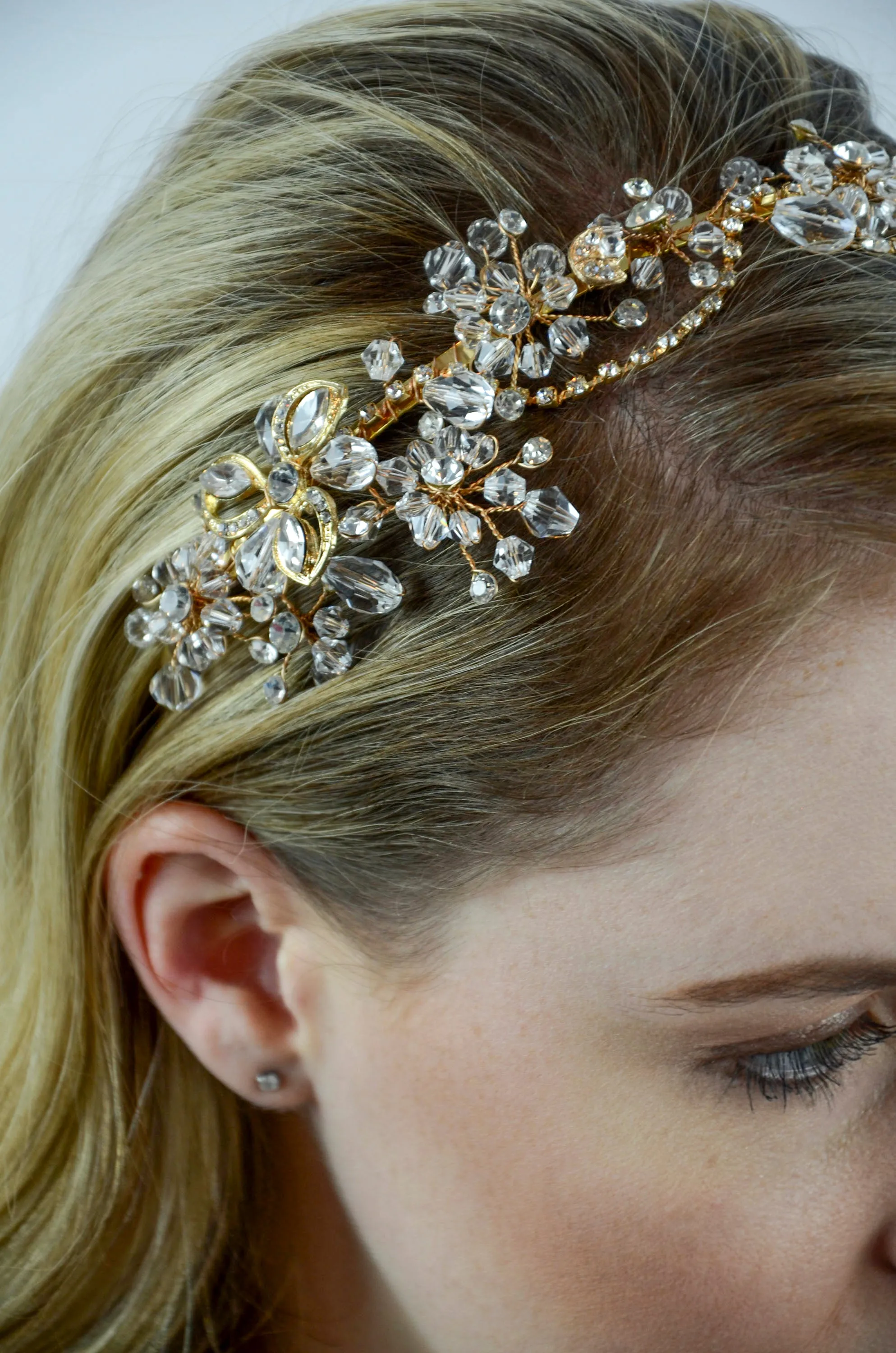 Bridal Gold Tiara