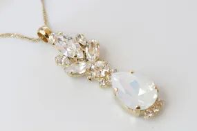 BRIDAL OPAL NECKLACE