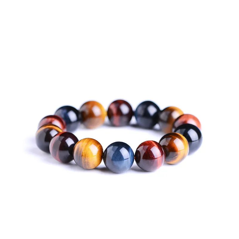 Celestial Harmony Tiger Eye Bangle - Natural Crystal Stone