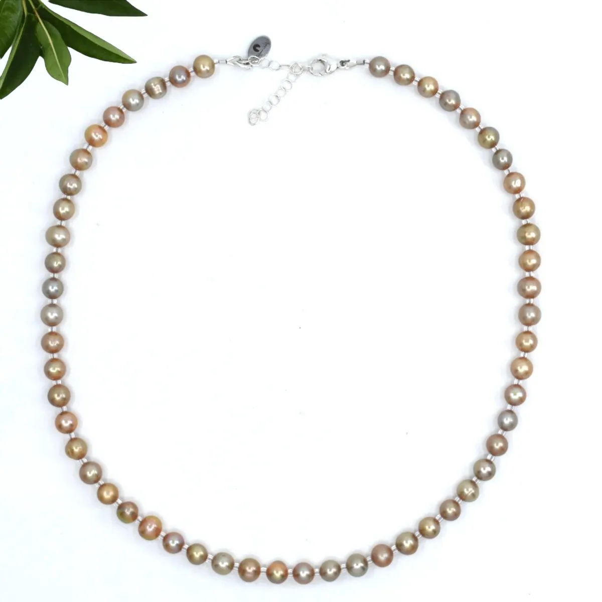 Champagne Freshwater Pearl Necklace