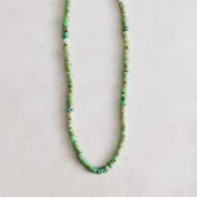 Chrysoprase Heishi Necklace