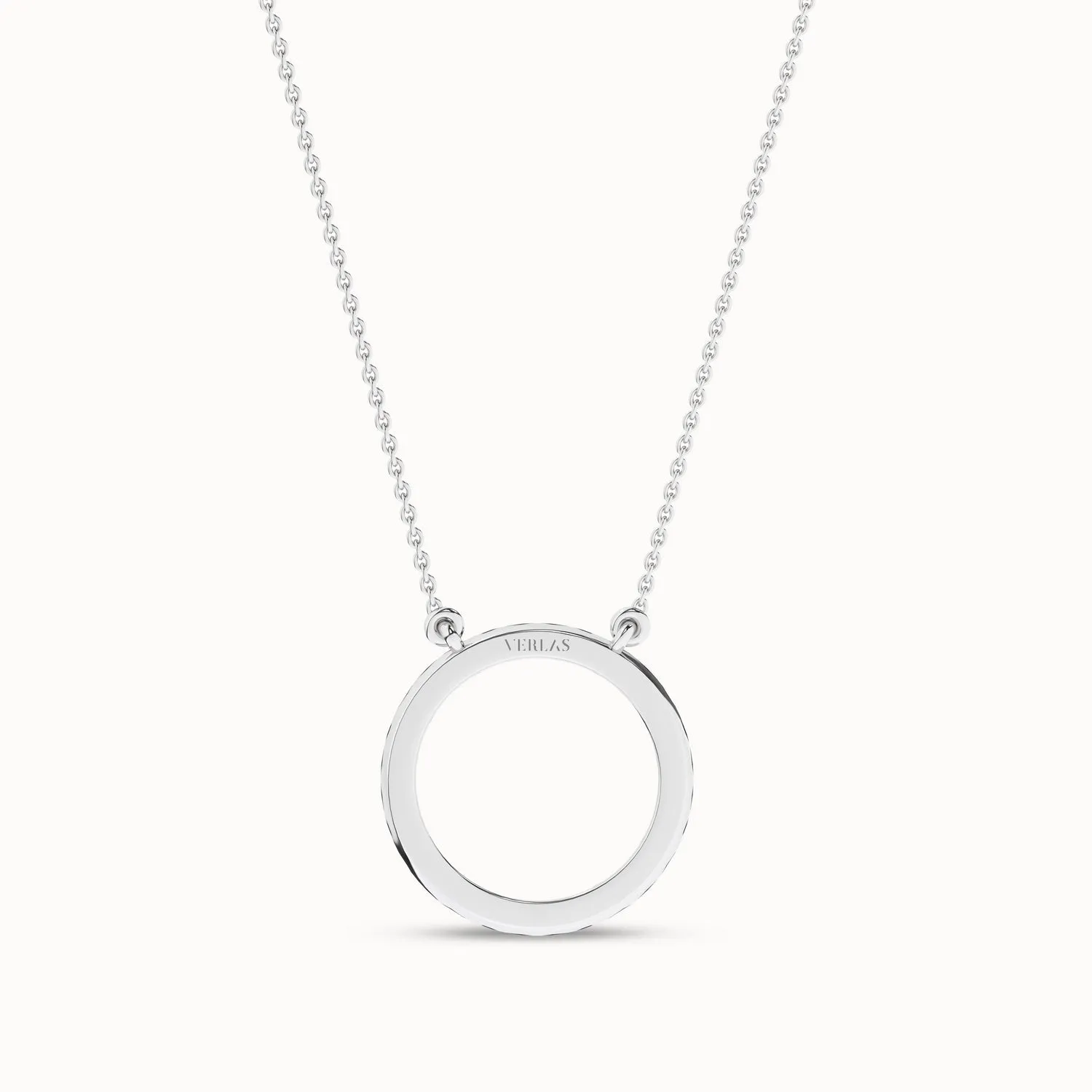 Circular Silhouette Necklace