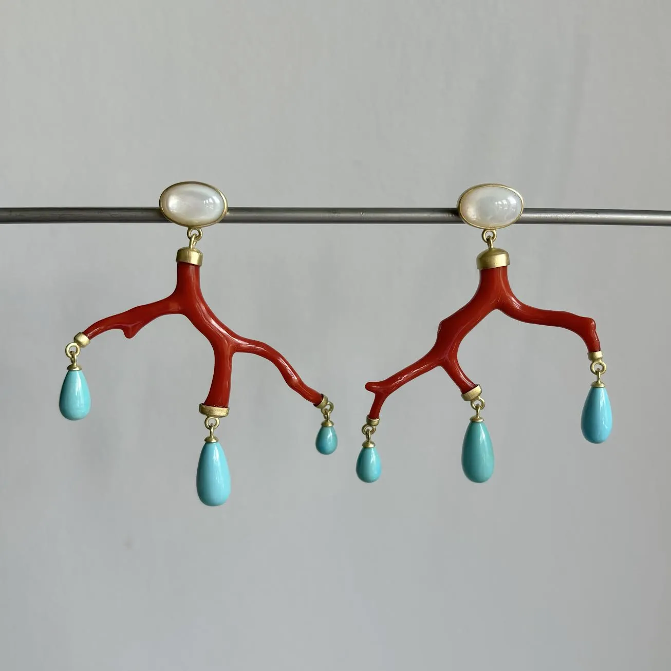 Coral Branch Earrings