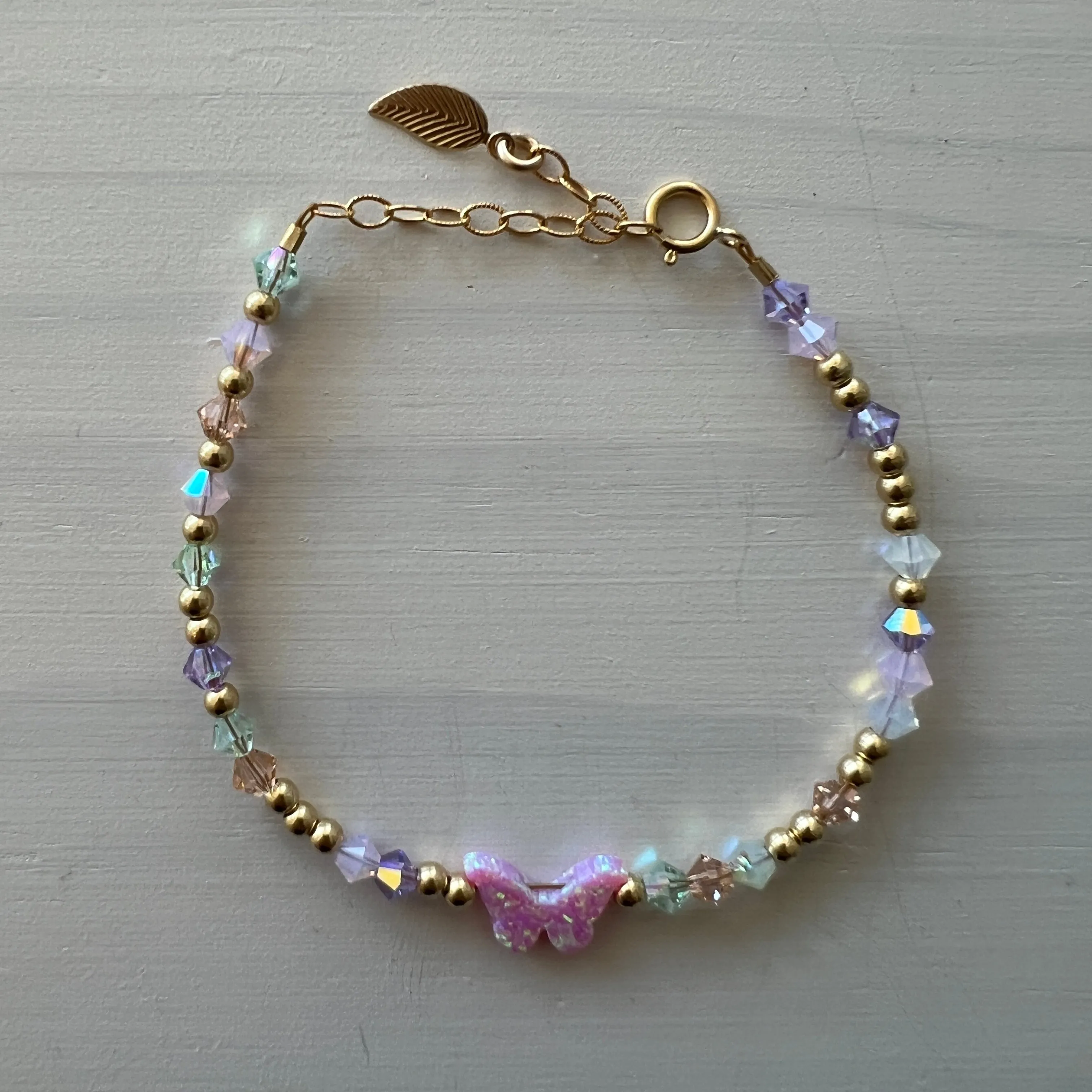 Crystal Butterfly Bracelet