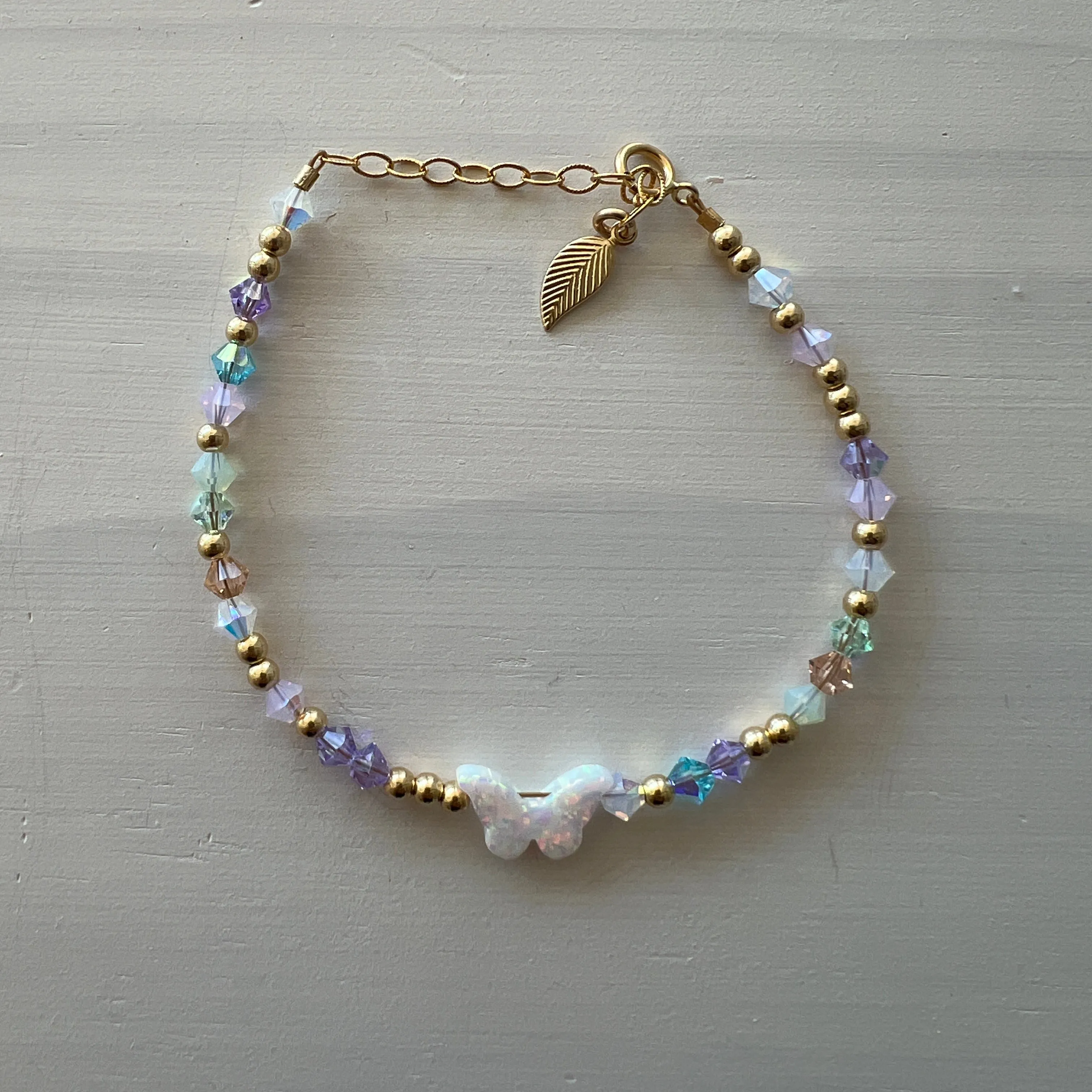 Crystal Butterfly Bracelet