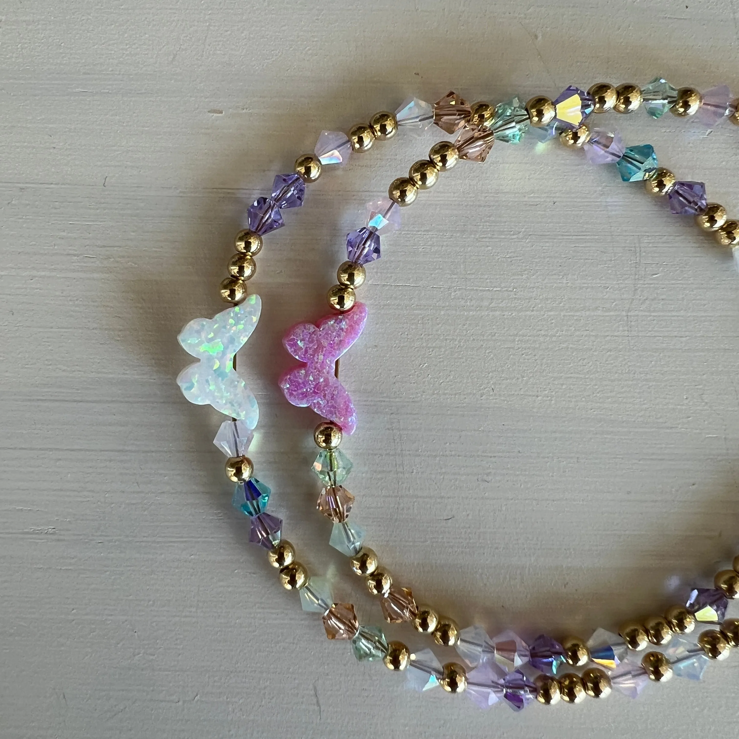 Crystal Butterfly Bracelet