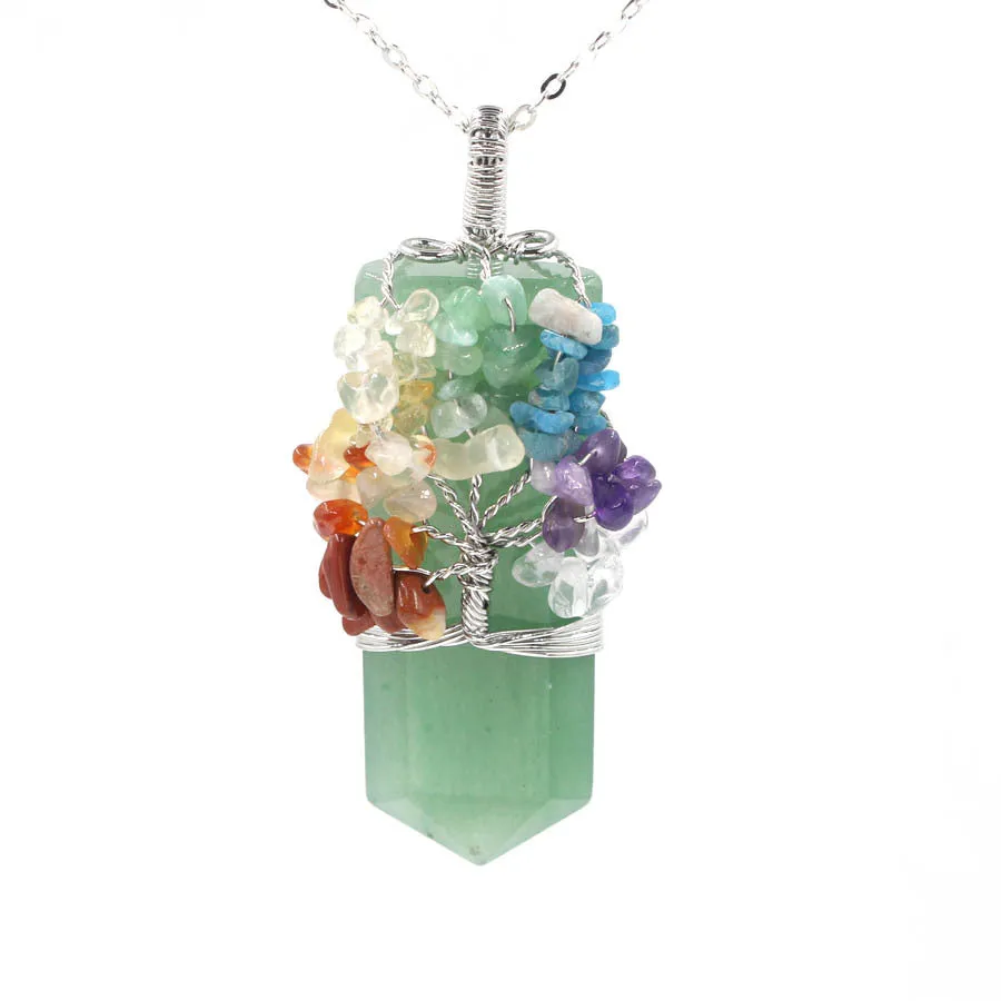 Crystal Tree Of Life Necklace