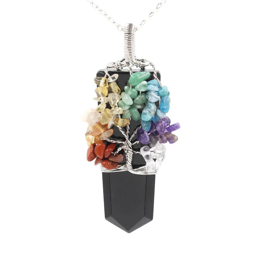 Crystal Tree Of Life Necklace