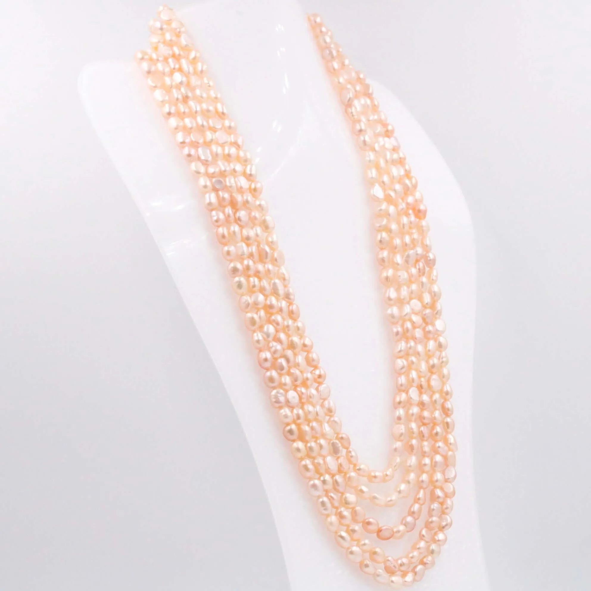 Cultured Pearl Necklace Fresh Water Pearl Necklace Layered Necklace Long Necklace Multi Strand Necklace SKU 6143273