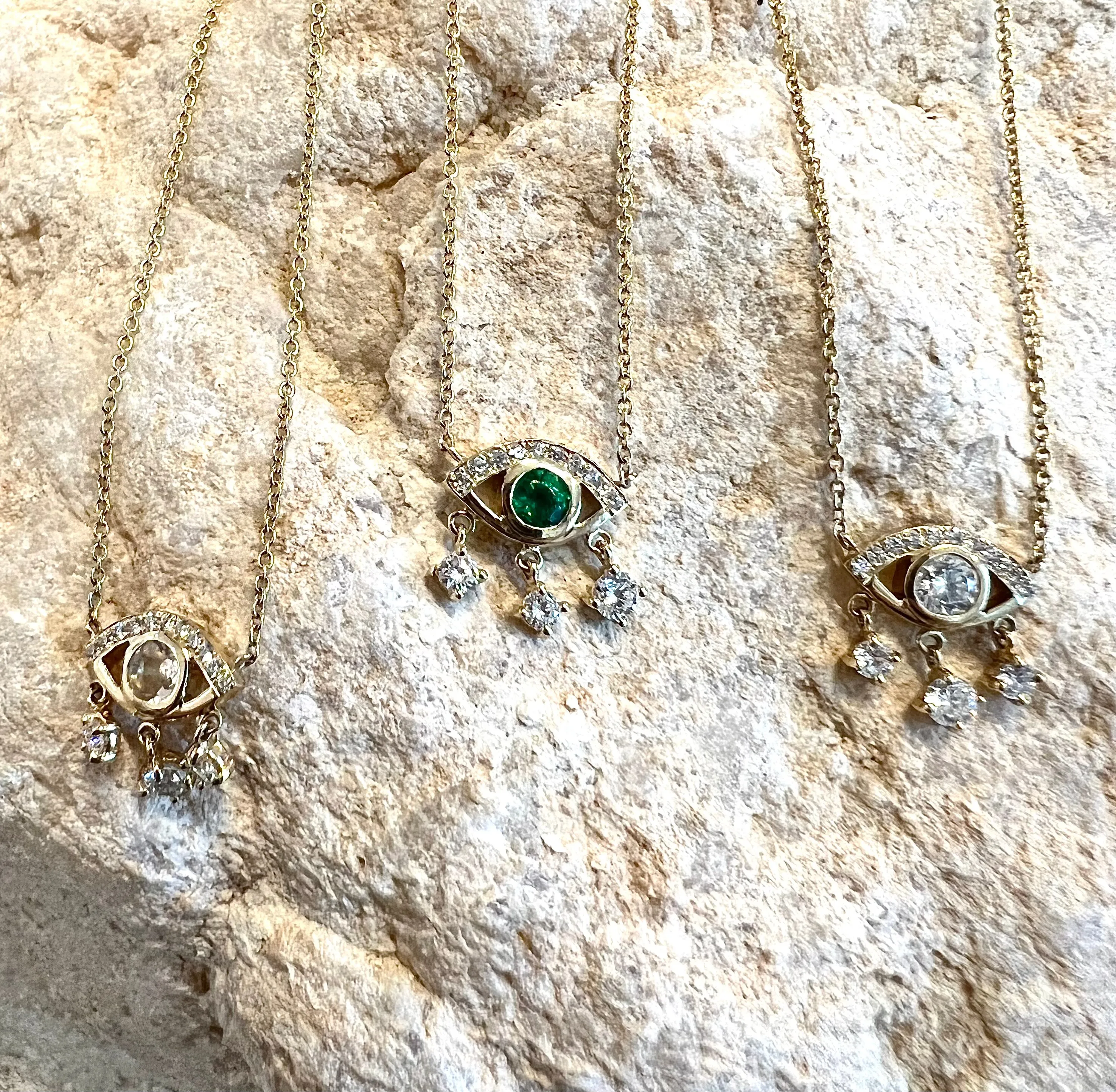 Diamond Eye of Emotions Necklace