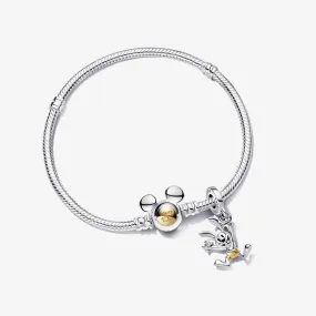 Disney 100 Platinum Celebration Bracelet and Charm Set by Pandora