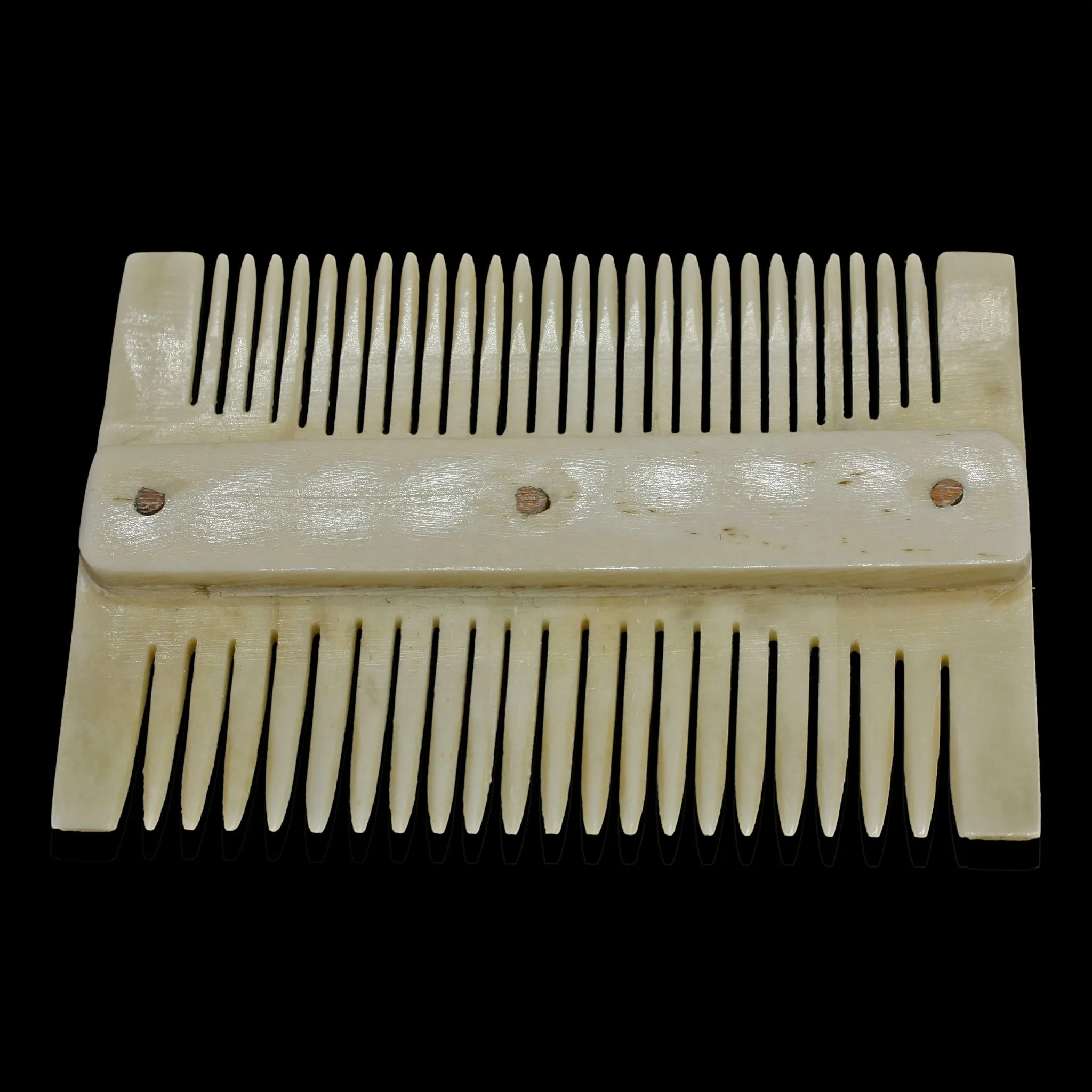 Double Sided Bone Viking Comb