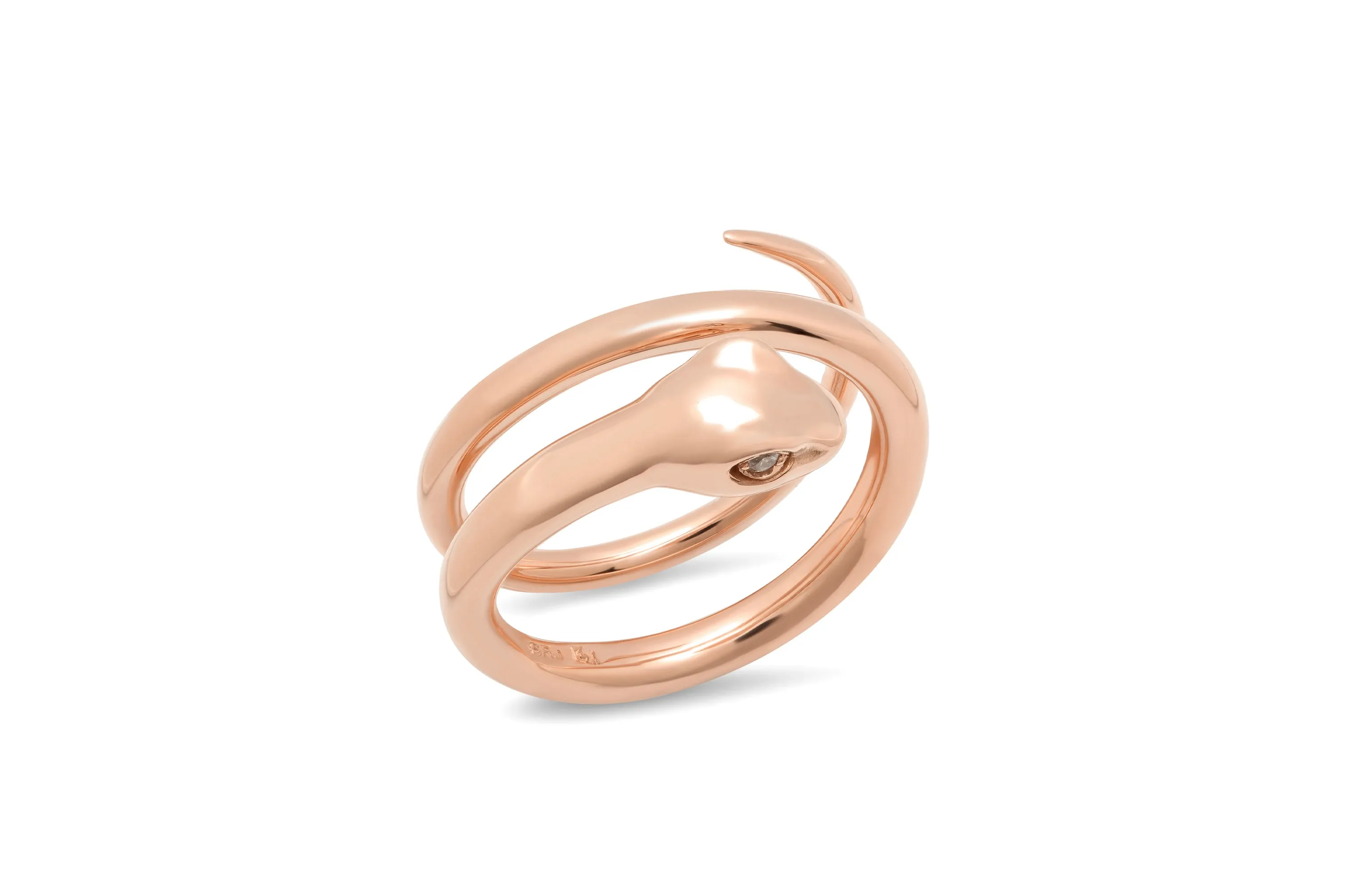 Double Wrap Snake Ring