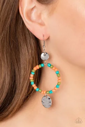 Earrings Cayman Catch - Orange E2136