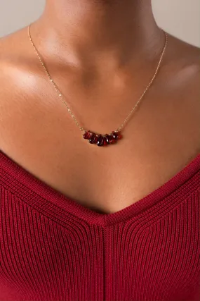 Elodie Garnet Necklace