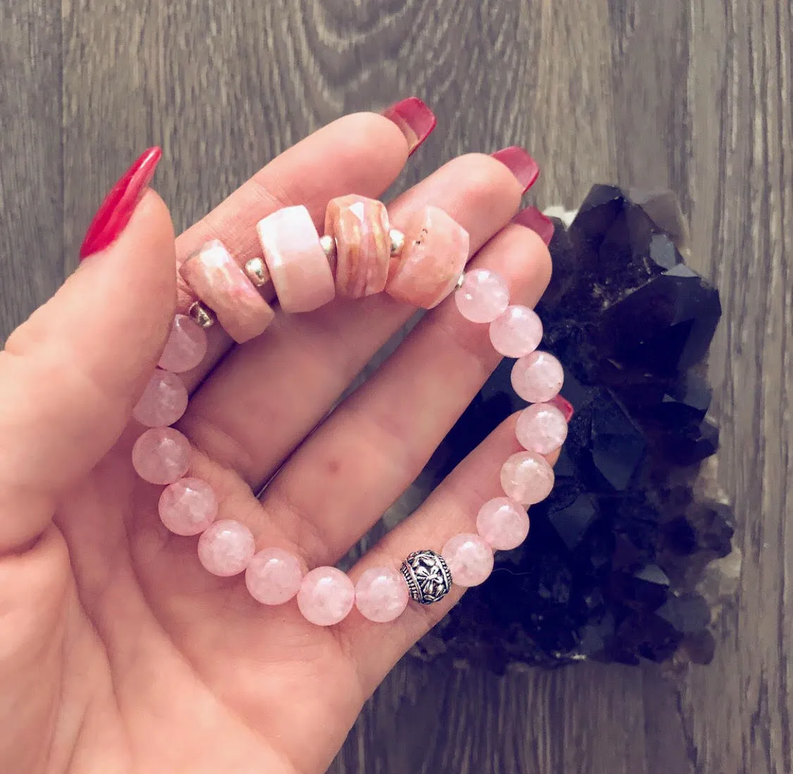 Emotional Healing Genuine Crystal Bracelet