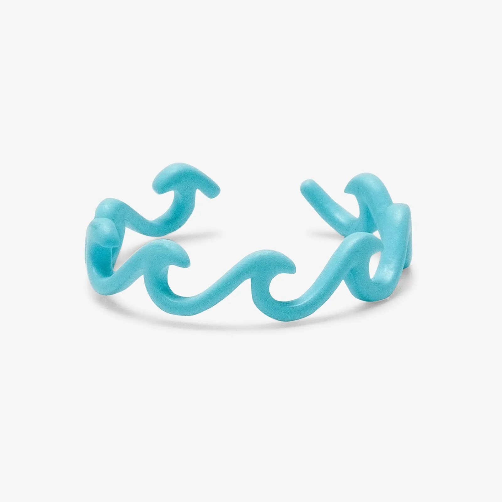 Enamel Delicate Wave Toe Ring