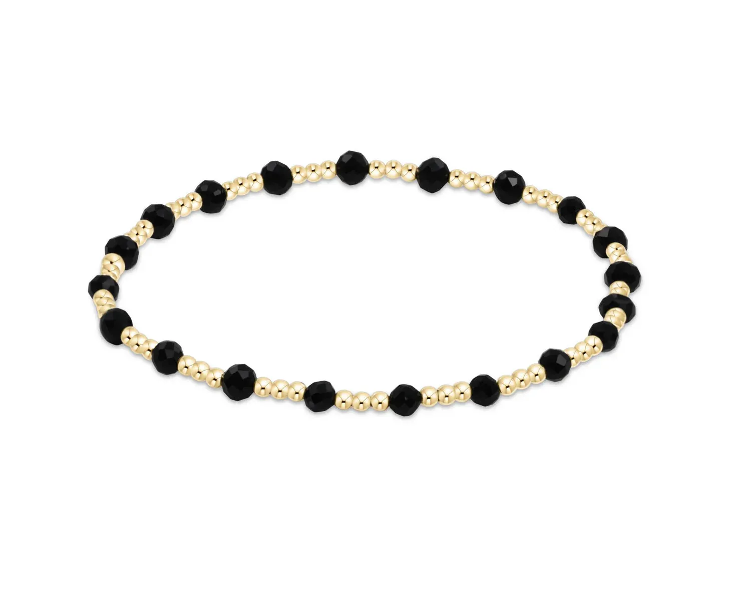 Enewton Enewton Gemstone Gold Sincerity Pattern 3mm Bracelets