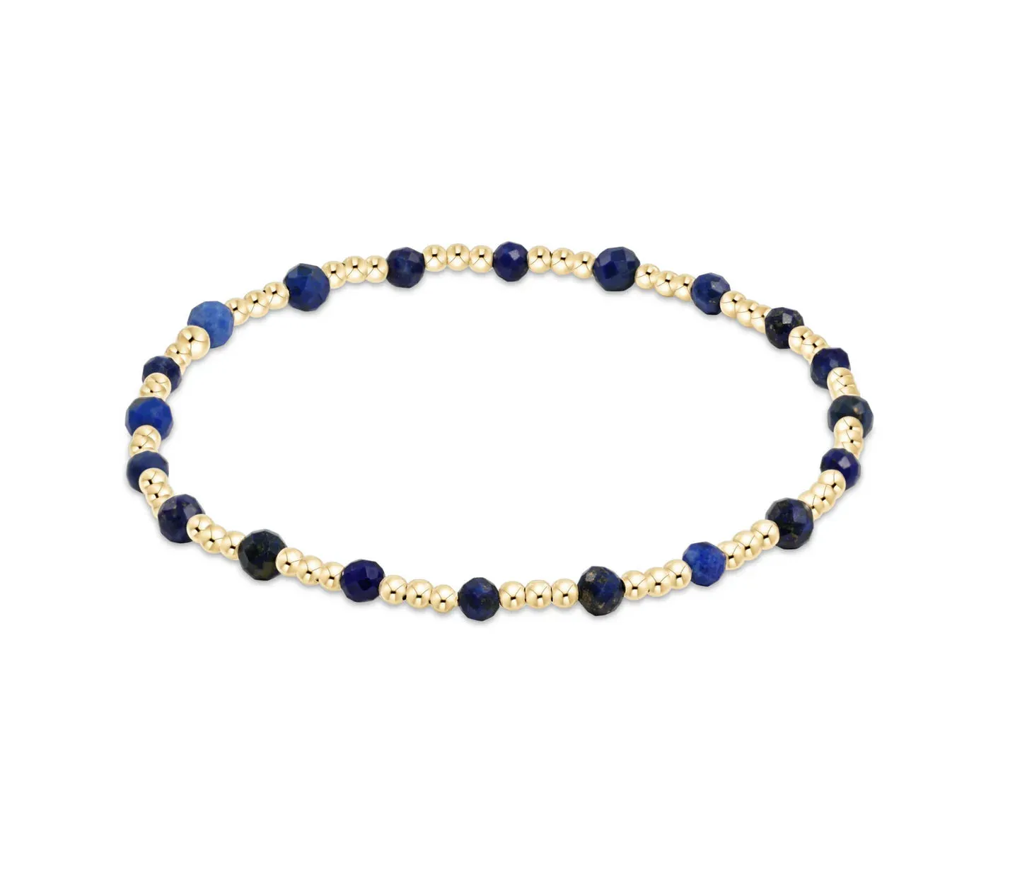 Enewton Enewton Gemstone Gold Sincerity Pattern 3mm Bracelets